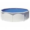 Kit piscina rotunda cu pereti albi Ø 350 x 132 cm, structura si pereti metalici ATLANTIS GRE