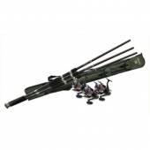 Combo crap 3 lansete + mulinete + husa LINEAEFFE TOP CARP 3,60M, S 60