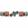 Set conectori pentru furtun 13MM (1/2"), 15MM (5/8") si niplu intermediar GARDENA 18283