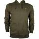 Hanorac KORDA Kore Zip, olive, pentru pescuit, marimea S