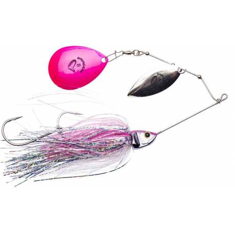 Spinnerbait SAVAGE GEAR Da Bush, 32g, Culoare Pink Flash