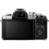 Camera foto mirrorless OLYMPUS E-M10 MARK III 16.1 MP, silver + obiectiv EZ-M1442 IIR silver