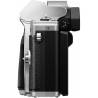 Camera foto mirrorless OLYMPUS E-M10 MARK III 16.1 MP, silver + obiectiv EZ-M1442 IIR silver