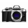 Aparat foto mirrorless OLYMPUS E-M10 Mark II silver + obiectiv EZ-M1442EZ silver Pancake