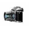 Aparat foto mirrorless OLYMPUS E-M10 Mark II silver + obiectiv EZ-M1442EZ silver Pancake