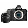 Aparat foto mirrorless OLYMPUS E-M10 Mark II black + obiectiv EZ-M1442 IIR black