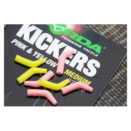 Kicker KORDA Rig Aligner Galben/Roz, marimea M, 10buc/plic