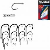 Carlige crap MUSTAD Big Gun Black Nickel, Nr.2/0, 10buc/plic