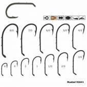 Carlige somn Mustad 92641, 2 spini, 4/0, bronz, 5 buc./Plic