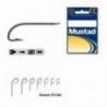 Carlig stationar Mustad Crystal M5712BL, Negru, Nr. 16, 10 buc/plic