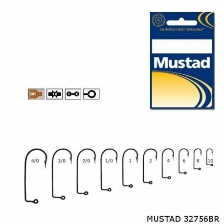 Carlig bronz pentru twister MUSTAD, marimea 03