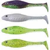 Set shaduri GUNKI GRUBBY 8.5cm, DARK WATER KIT, 4 bucati