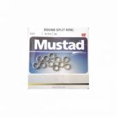 Inele despicate MUSTAD MA031 4.9mm, 15kg, 11 buc/plic