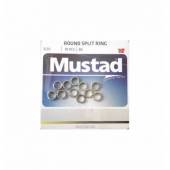 Inele despicate MUSTAD MA031 5.6mm, 15kg, 10 buc/plic