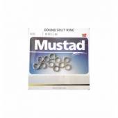 Inele despicate MUSTAD MA031 7.6mm, 25kg, 10 buc/plic