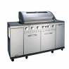 Bucatarie pe gaz GRILL CHEF By Landmann 12120, 6+1 arzatoare inox