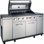 Bucatarie pe gaz GRILL CHEF By Landmann 12120, 6+1 arzatoare inox