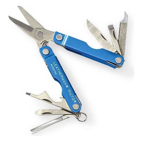 Multifunctional Leatherman Micra Blue