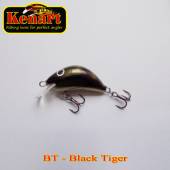 Vobler KENART Hunter Floating, 4cm/4gr, BT, Black Tiger