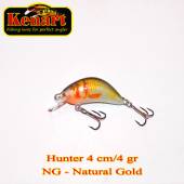 Vobler KENART Hunter Floating, 4cm/4gr, NG, Natural Gold