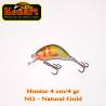 Vobler KENART Hunter Floating, 4cm/4gr, NG, Natural Gold