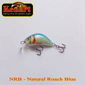 Vobler KENART Hunter Floating, 4cm/4gr, NRB, Natural Roach Blue