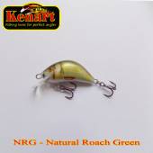 Vobler KENART Hunter Floating, 4cm/4gr, NRG, Natural Roach Green
