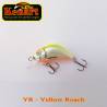 Vobler KENART Hunter Floating, 4cm/4gr, YR, Yellow Roach