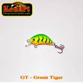 Vobler KENART Hunter Floating, 2cm/1.5gr, GT, Green Tiger