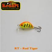 Vobler KENART Hunter Floating, 2cm/1.5gr, RT, Red Tiger