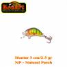 Vobler KENART Hunter Floating, 3cm/2.5gr, NP, Natural Perch