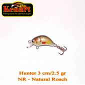 Vobler KENART Hunter Floating, 3cm/2.5gr, NR, Natural Roach