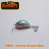 Vobler KENART Hunter Floating, 3cm/2.5gr, NRB, Natural Roach Blue