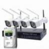 Kit supraveghere video PNI House WiFi550 NVR si 4 camere wireless, 1.0MP cu HDD 1tb inclus