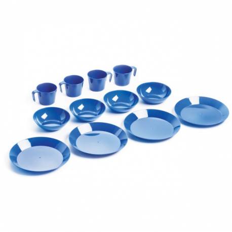 Set vesela din plastic pentru camping Coghlans