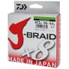 Fir textil DAIWA J-BRAID X8 CHARTREUSE 006MM/4,0KG/150M