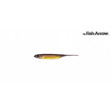 Shad FISH ARROW Flash J 3'', 7.5cm, Wakasagi/Gold, 7buc/plic