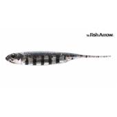 Naluci soft FISH ARROW Flash J 4", 10cm, culoare Live Gill / Silver, 5buc/plic
