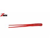 Shad Z-MAN Split-Tail TrailerZ 10cm, culoare Red, 10buc/plic