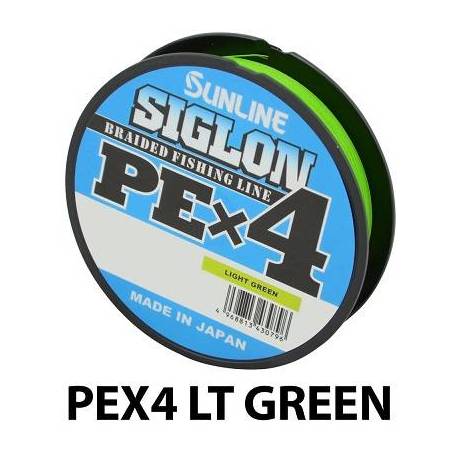 Fir textil SUNLINE Siglon PEx4 Light Green - 10lbs, 150m, 0.132mm