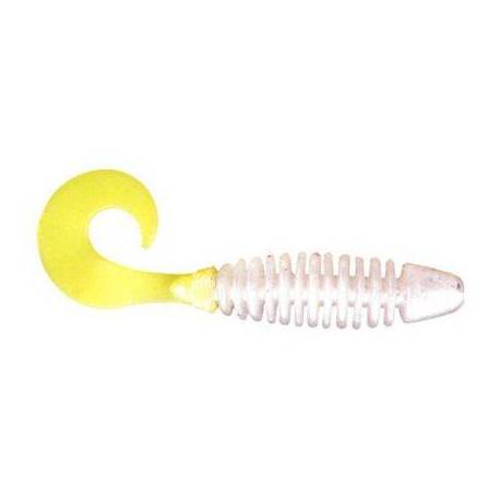 Grub YUM Wooly Curltail 2", 5cm, culoare Limesicle