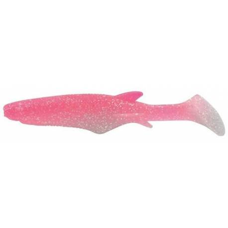 Shad ECOGEAR BTS 3.75", 9.5cm, culoare 230 Pink Flake Luminous, 7buc/plic