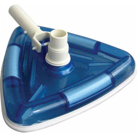 Cap aspirator triunghiular transparent DELUXE pentru piscine