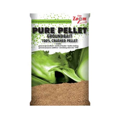 Nada CARP ZOOM PURE PELLET, Brown Halibut, 800gr.