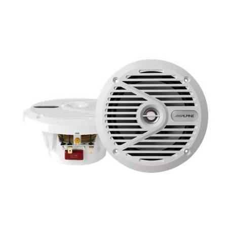 Difuzoare marine coaxiale de 16.5CM ALPINE SPS-M601W, 30W RMS