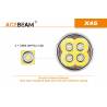 Lanterna profesionala tactica Acebeam X45XHP70, 18000 lumeni, 622m