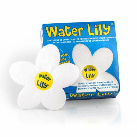 GRE Water Lily - 6 buc. absoarbante pentru uleiurile si alte mizerii din apa