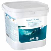 Solutie intretinere piscina Complet 4 actiuni 5 Kg tablete 200 g, GRE