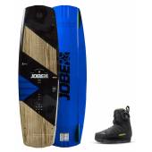 Set placa Wakeboard JOBE MADDOX 142 si legaturi Nitro Black