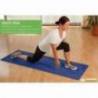 Saltea pentru yoga cu doua fete SCHILDKRÖT + husa de transport, albastru/verde, 180 x 61 cm, grosime 0,4 cm